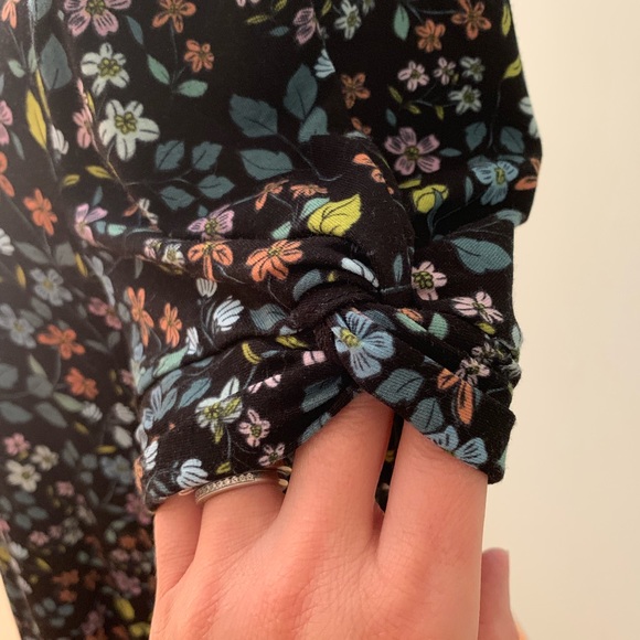 The Loft floral swing dress size SP - Picture 2 of 7